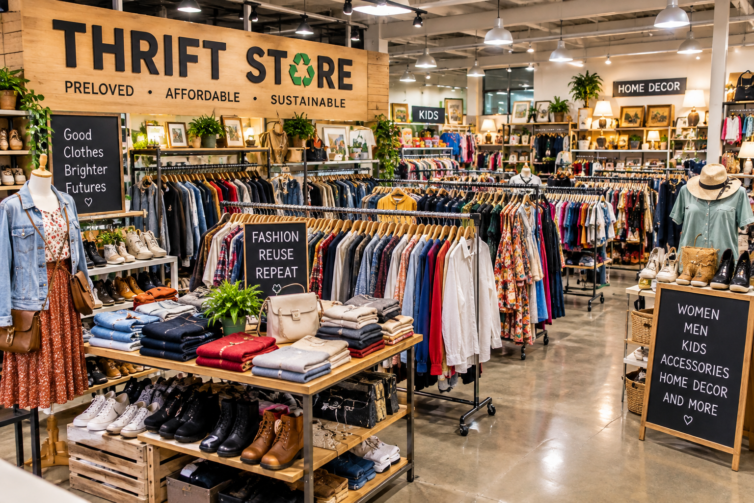 Seasonal Fashion Tips for Shopping at a Second Hand Clothing Store
